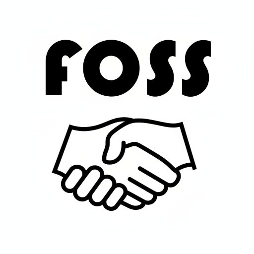 Logo Foss Sportswear, marque streetswear premium