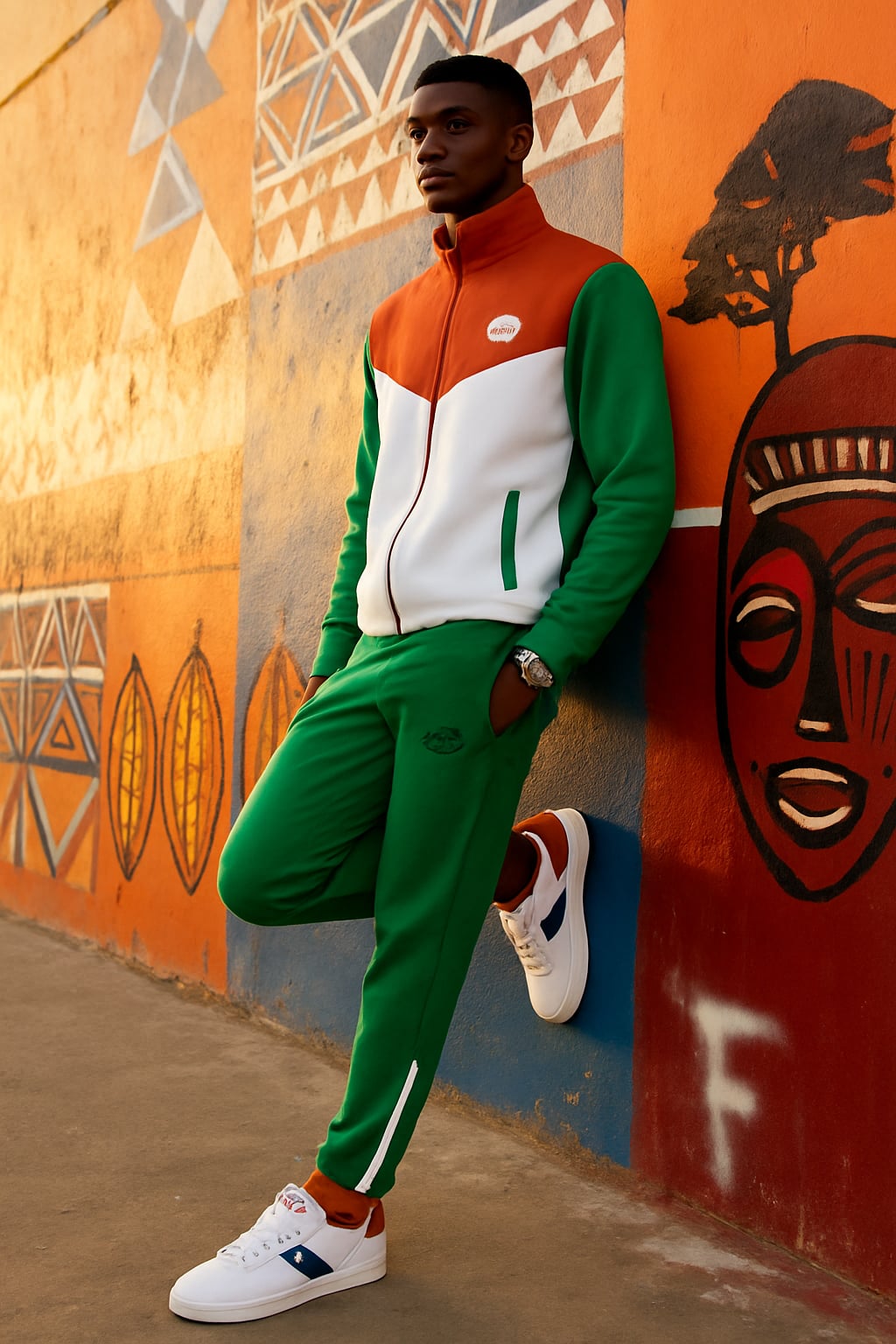 Vêtements Foss Sportswear, veste, sneakers